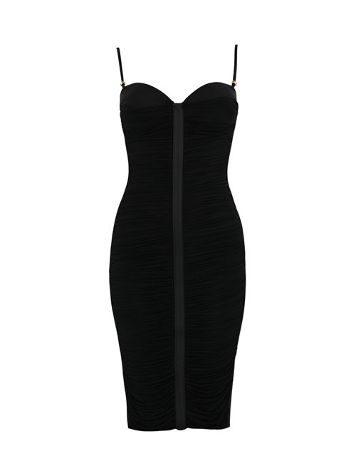 Abito in jersey con drappeggi Elisabetta Franchi | AB81556E2110